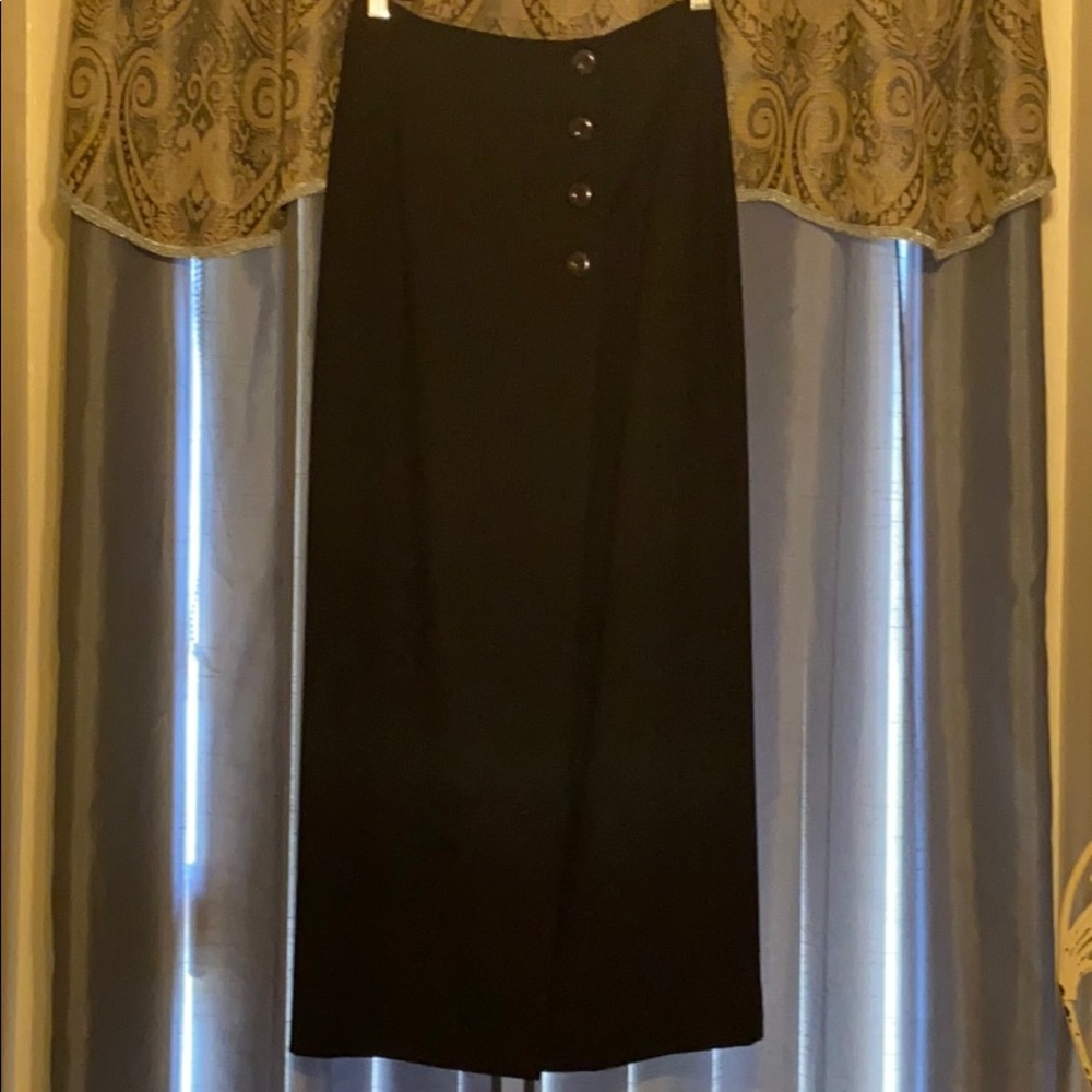 Ann Taylor  Black Pencil Skirt